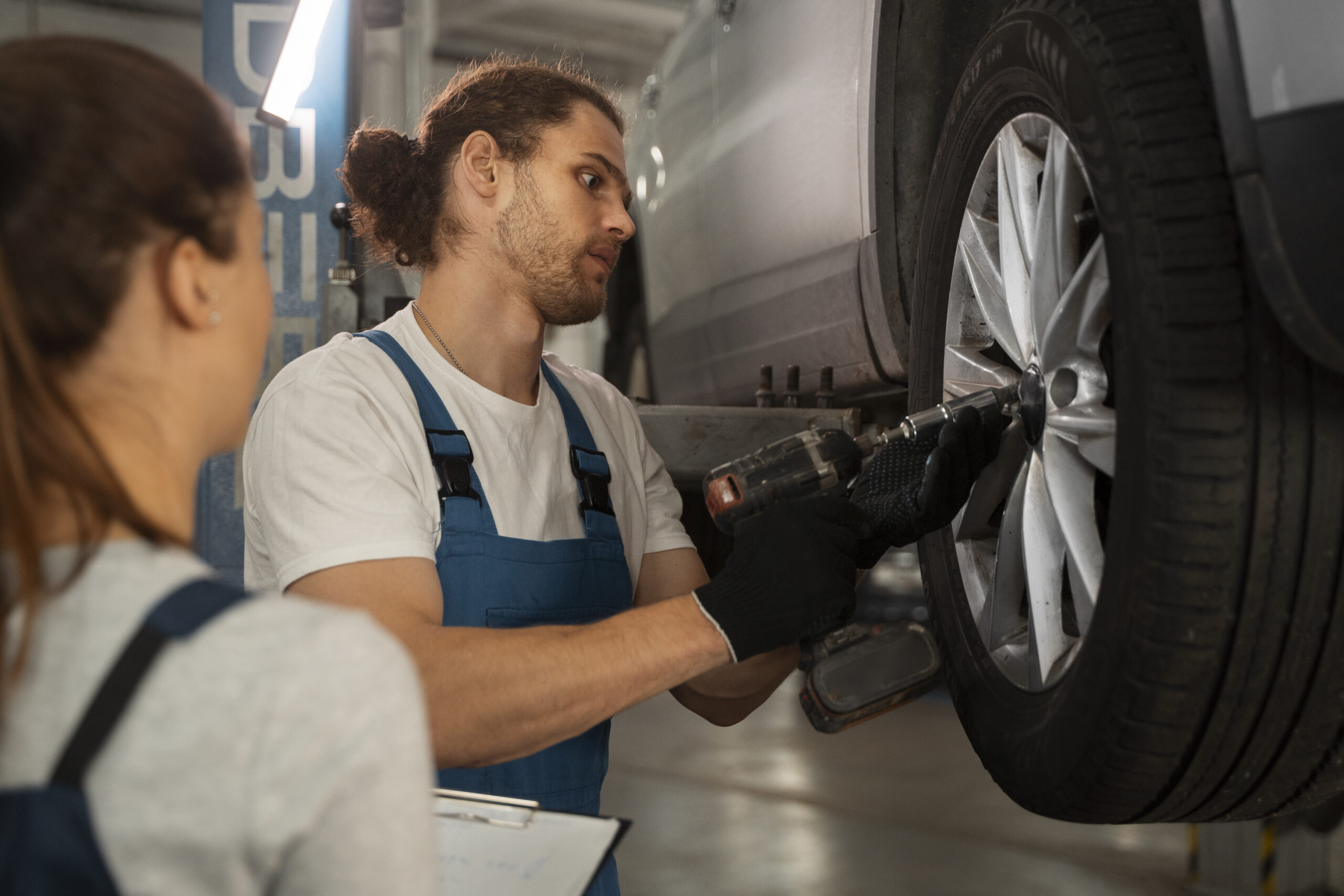 Mobile Farm Tractor Tire Repair